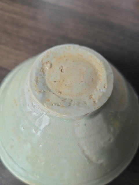 古玩陶瓷青白釉斗笠盞真品鑒賞圖