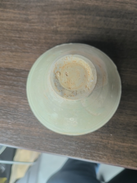 古玩陶瓷青白釉斗笠盞真品鑒賞圖