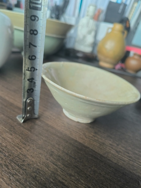 古玩陶瓷青白釉斗笠盞真品鑒賞圖