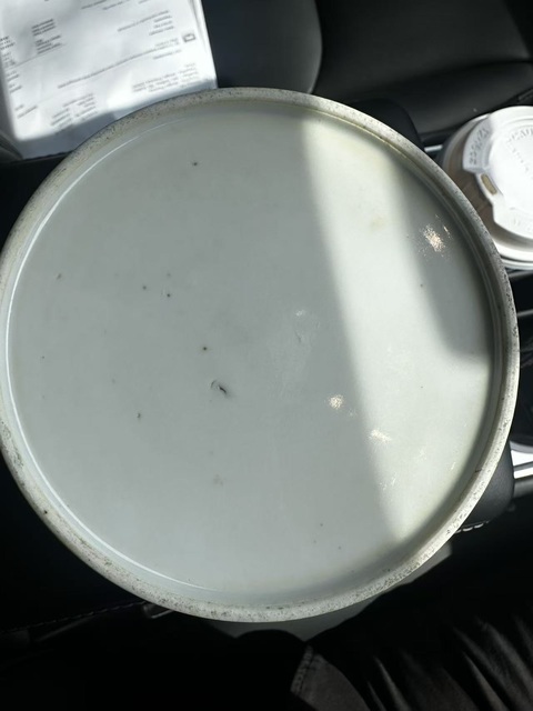 古玩陶瓷五彩花鳥馬蹄尊真品鑒賞圖