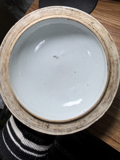 古玩陶瓷粉彩仕女人物粥罐拍賣，當前價格980元