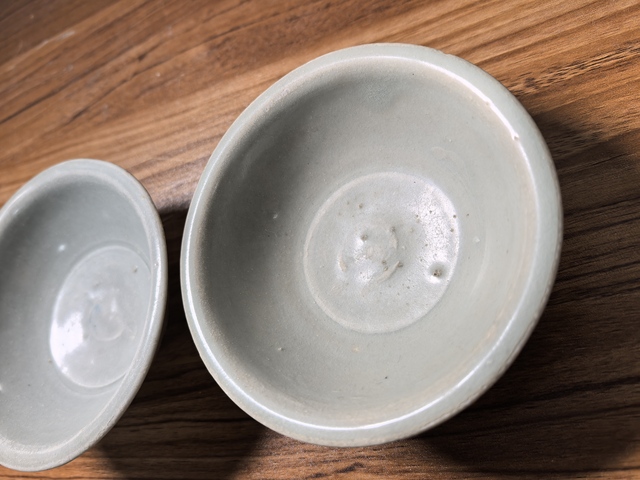 古玩陶瓷青白釉碗真品鑒賞圖