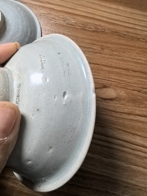 古玩陶瓷青白釉碗真品鑒賞圖