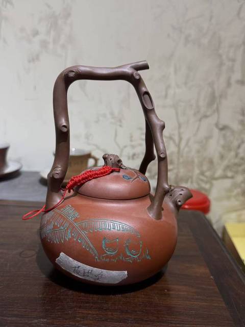 古玩雜項提梁壺真品鑒賞圖