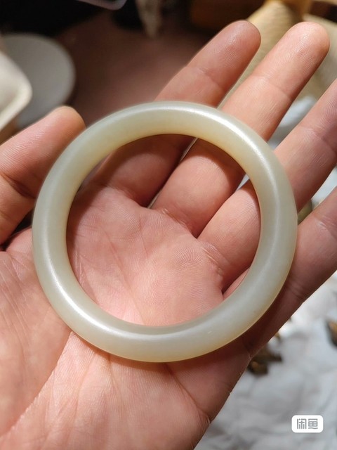 古玩玉器玉鐲子真品鑒賞圖