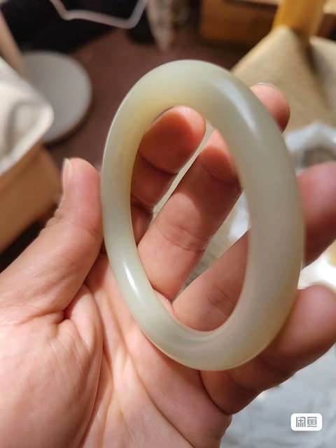 古玩玉器玉鐲子真品鑒賞圖