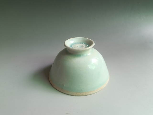 古玩陶瓷南宋湖田窯影青釉高足茶盞拍賣,當前價格5000元