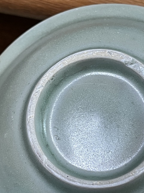 古玩陶瓷南宋~龍泉窯青瓷折沿洗拍賣，當前價格4866元