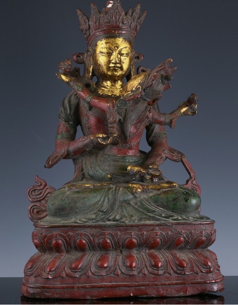 古玩銅器造像真品鑒賞圖