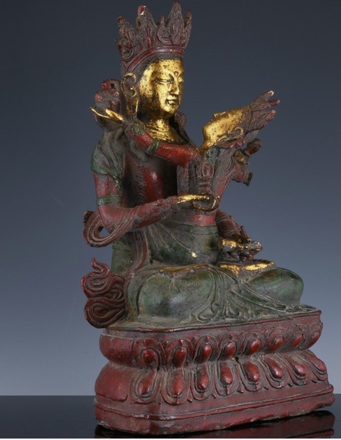 古玩銅器造像真品鑒賞圖