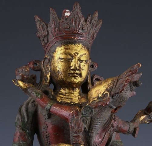 古玩銅器造像真品鑒賞圖