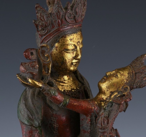 古玩銅器造像真品鑒賞圖