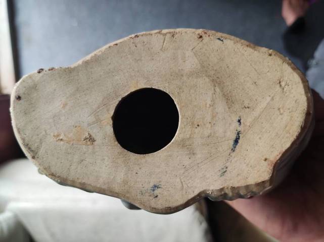 古玩陶瓷五子彌勒佛朔像真品鑒賞圖