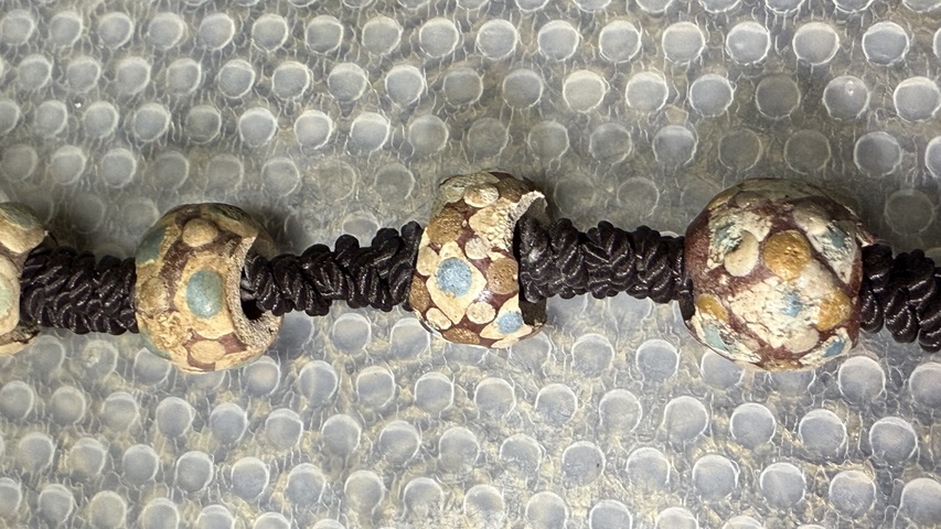 古玩雜項蜻蜓眼真品鑒賞圖