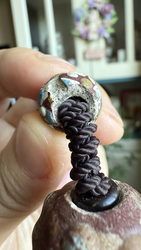 古玩雜項蜻蜓眼真品鑒賞圖