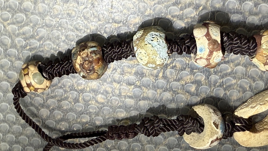 古玩雜項蜻蜓眼真品鑒賞圖