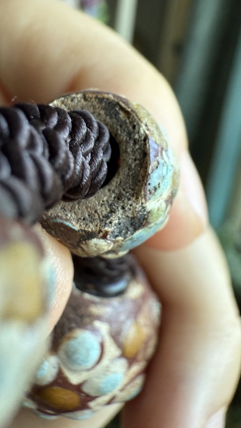 古玩雜項蜻蜓眼真品鑒賞圖