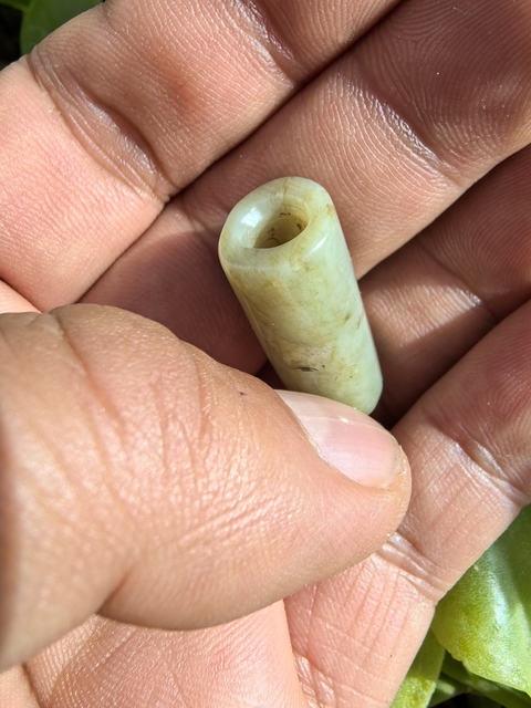 古玩玉器仿古玉勒子真品鑒賞圖