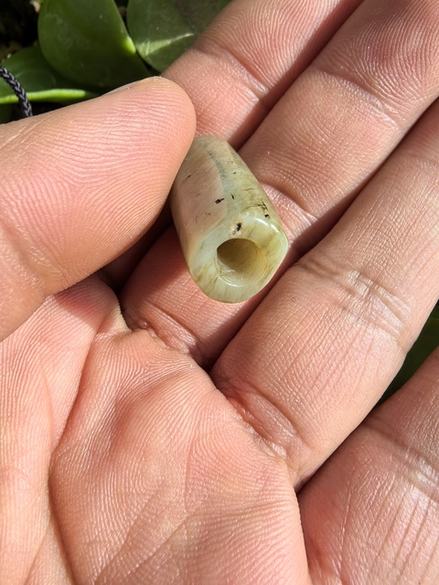 古玩玉器仿古玉勒子真品鑒賞圖