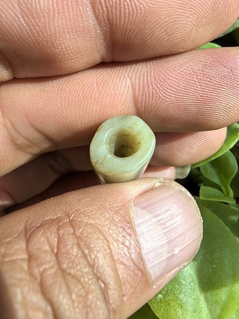 古玩玉器仿古玉勒子真品鑒賞圖