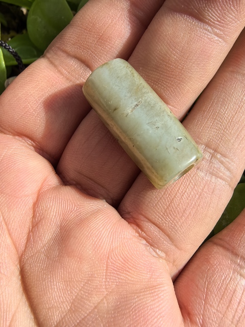 古玩玉器仿古玉勒子真品鑒賞圖