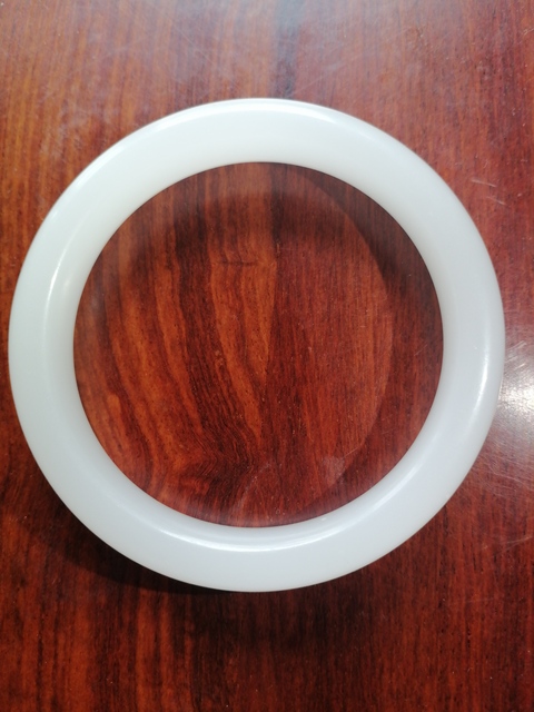 古玩玉器乳化玻璃手鐲真品鑒賞圖