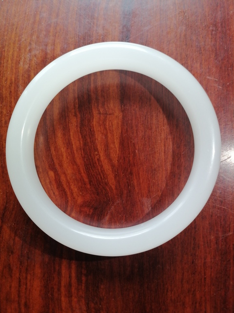 古玩玉器乳化玻璃手鐲真品鑒賞圖