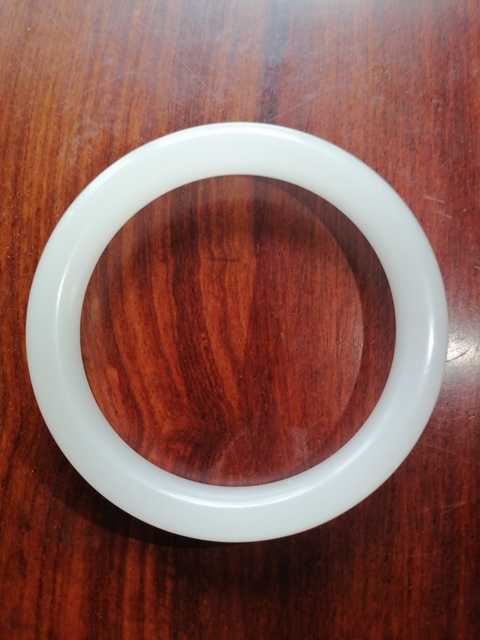 古玩玉器乳化玻璃手鐲真品鑒賞圖