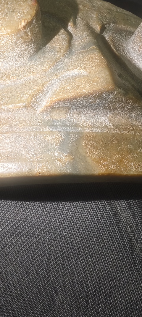 古玩玉器做舊仿古“玉面”真品鑒賞圖