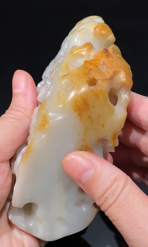 古玩玉器和田玉雕“人物故事”擺件真品鑒賞圖