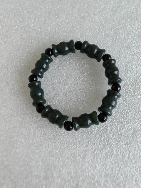 古玩玉器和田玉手串真品鑒賞圖