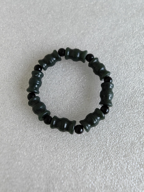 古玩玉器和田玉手串真品鑒賞圖