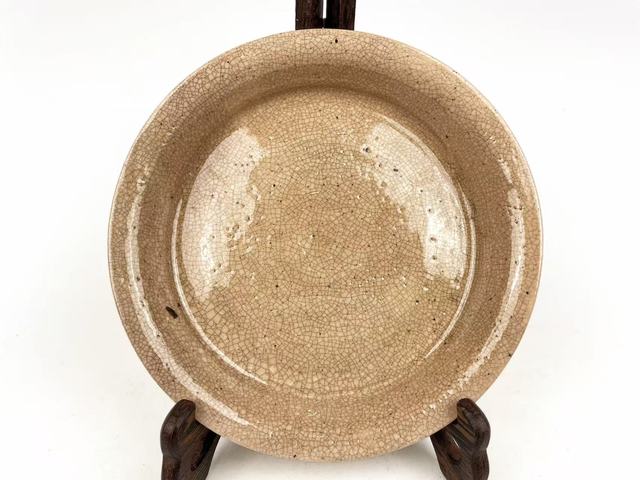 古玩陶瓷民國(guó)·哥釉洗真品鑒賞圖