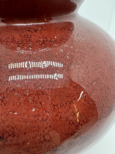 古玩陶瓷鈞紅釉葫蘆瓶真品鑒賞圖