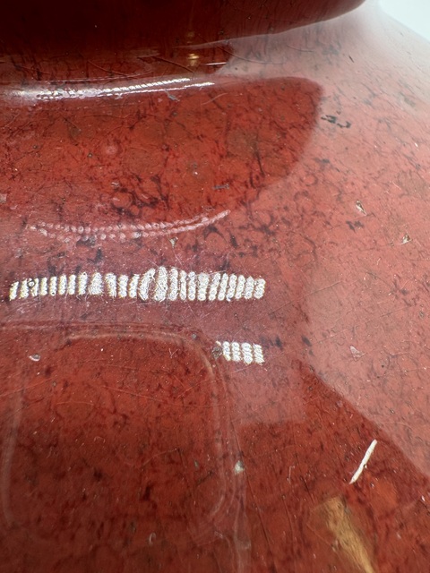 古玩陶瓷鈞紅釉葫蘆瓶真品鑒賞圖