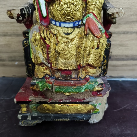 古玩雜項(xiàng)木雕造像真品鑒賞圖