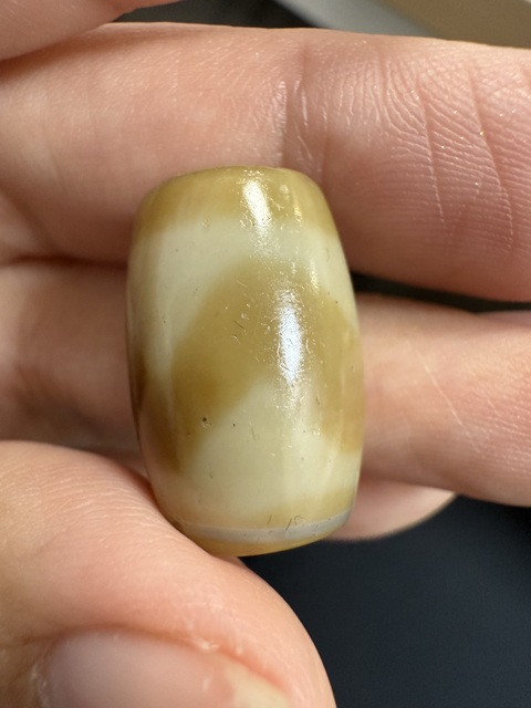 古玩雜項虎牙天珠真品鑒賞圖