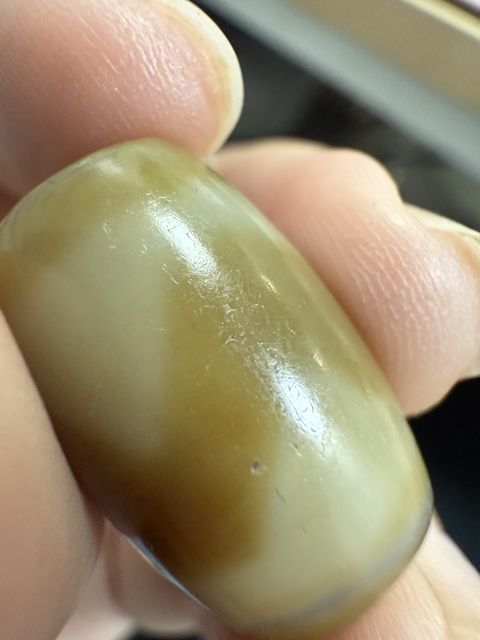 古玩雜項虎牙天珠真品鑒賞圖