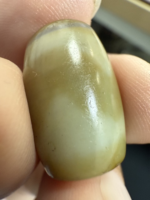 古玩雜項虎牙天珠真品鑒賞圖