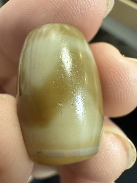 古玩雜項虎牙天珠真品鑒賞圖