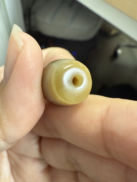 古玩雜項虎牙天珠真品鑒賞圖