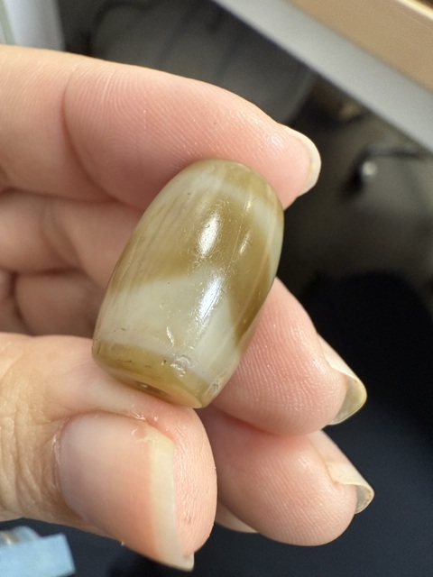 古玩雜項虎牙天珠真品鑒賞圖