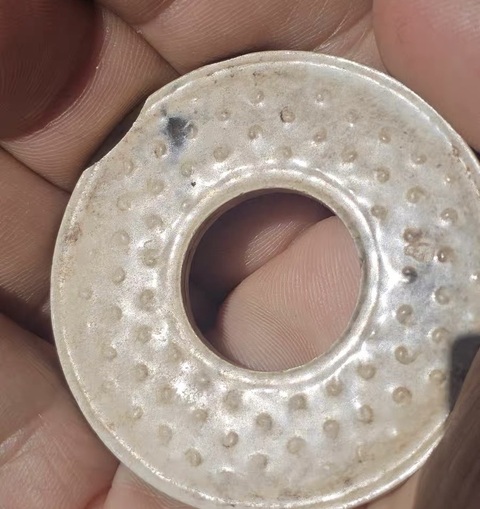 古玩雜項谷紋璧真品鑒賞圖