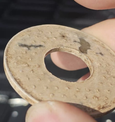 古玩雜項谷紋璧真品鑒賞圖