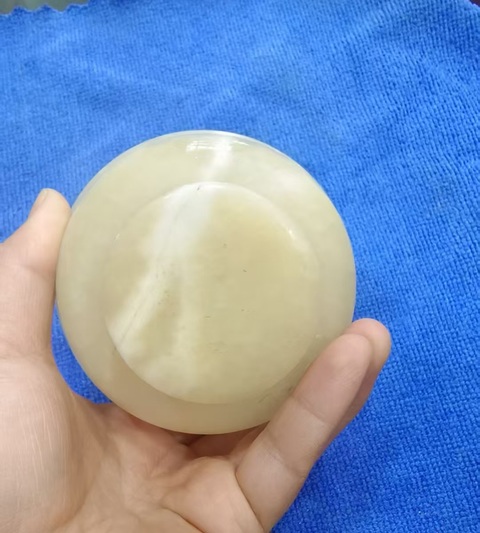 古玩玉器阿富汗玉碗真品鑒賞圖