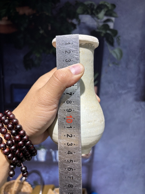 古玩陶瓷南宋龍泉仿官窯箸瓶拍賣,當前價格2980元