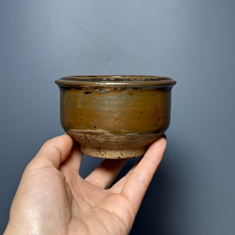 古玩陶瓷窯變茶盞真品鑒賞圖