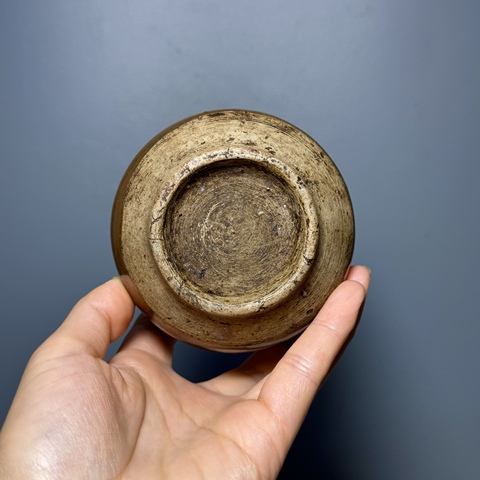 古玩陶瓷窯變茶盞真品鑒賞圖