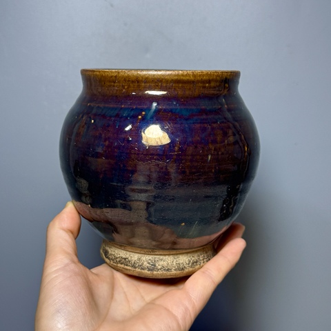 古玩陶瓷茶葉罐真品鑒賞圖