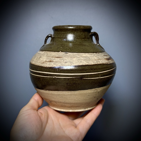 古玩陶瓷雙系罐真品鑒賞圖